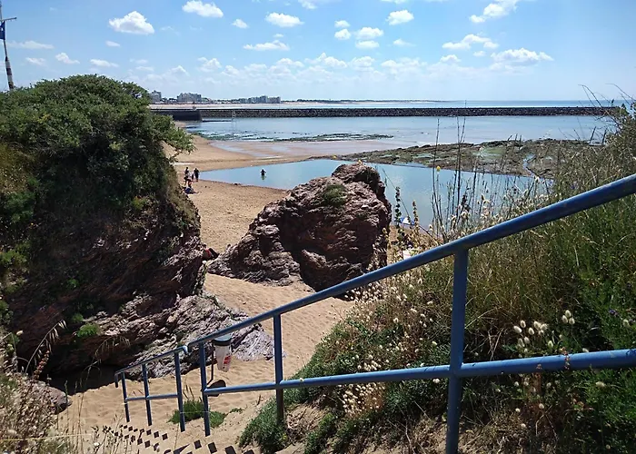 Maison Boisvinet Saint-gilles-croix-de-vie, 4-5 P, Belle Cour Interieure, 200m Ferienhaus
